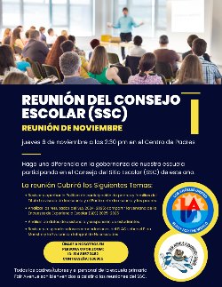 SSC November Meeting_SPANISH